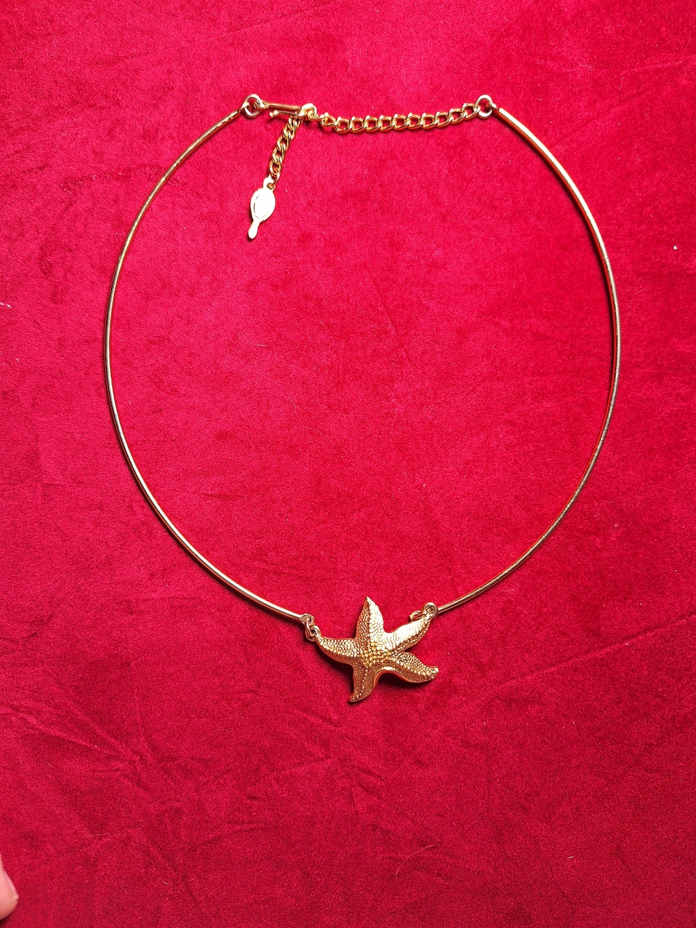 Gold Starfish Choker Necklace - Women Jewelry